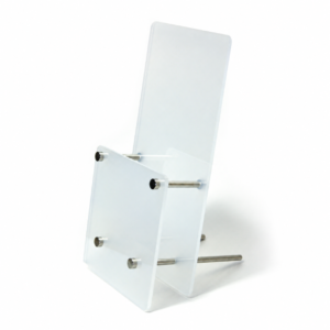 Brochure holder on table A4