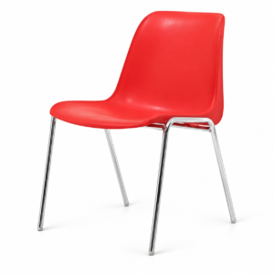 Chair, Polypropylen, Red