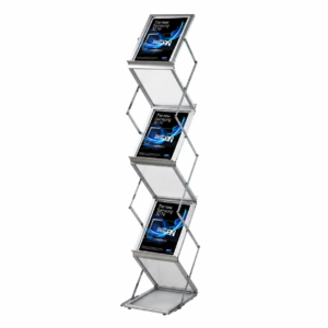 Brochure Rack on floor